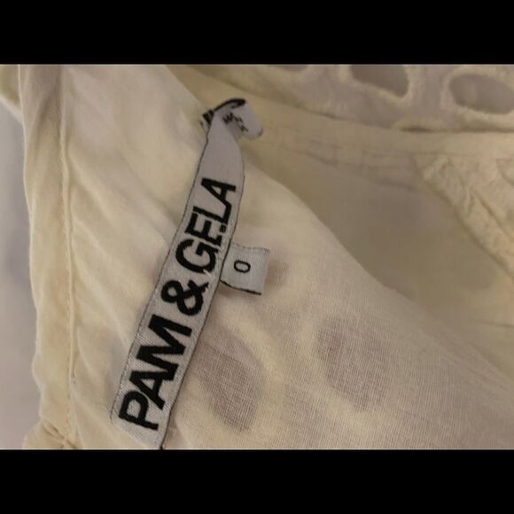 Pam & gela crochet peplum top - Picture 5 of 10